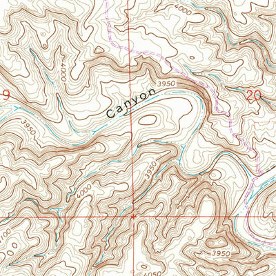 United States Geological Survey Rock House Canyon, NM (1962, 24000-Scale) digital map