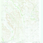 United States Geological Survey Rock House Draw NE, TX (1980, 24000-Scale) digital map