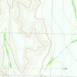 United States Geological Survey Rock House Draw NE, TX (1980, 24000-Scale) digital map