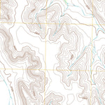 United States Geological Survey Rock House Draw NE, TX (2012, 24000-Scale) digital map