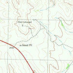 United States Geological Survey Rock House Draw NW, TX (1980, 24000-Scale) digital map