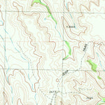 United States Geological Survey Rock House Draw NW, TX (1980, 24000-Scale) digital map