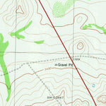 United States Geological Survey Rock House Draw, TX (1980, 24000-Scale) digital map