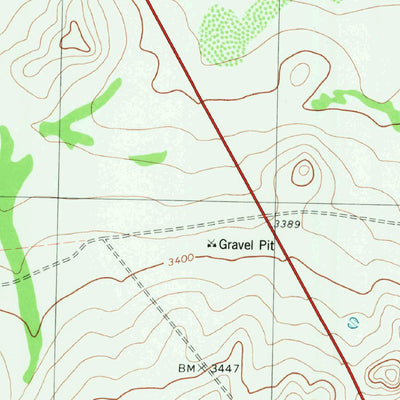 United States Geological Survey Rock House Draw, TX (1980, 24000-Scale) digital map