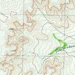 United States Geological Survey Rock House Draw, TX (1980, 24000-Scale) digital map