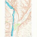 United States Geological Survey Rock Island Dam, WA (1966, 24000-Scale) digital map