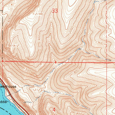 United States Geological Survey Rock Island Dam, WA (1966, 24000-Scale) digital map