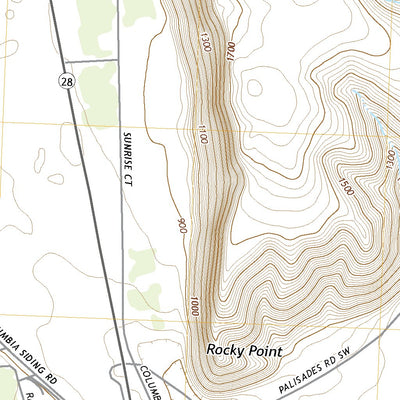 United States Geological Survey Rock Island Dam, WA (2020, 24000-Scale) digital map