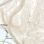 United States Geological Survey Rock Island Dam, WA (2020, 24000-Scale) digital map