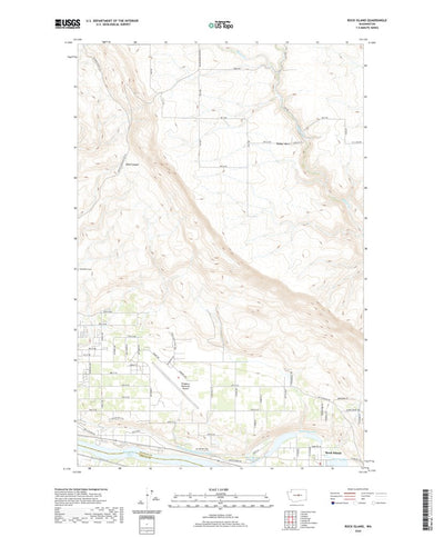United States Geological Survey Rock Island, WA (2020, 24000-Scale) digital map