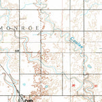 United States Geological Survey Rock Lake, ND (1985, 100000-Scale) digital map