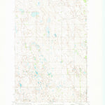 United States Geological Survey Rock Lake NE, ND (1969, 24000-Scale) digital map