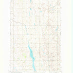 United States Geological Survey Rock Lake NW, ND (1969, 24000-Scale) digital map