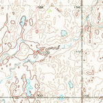 United States Geological Survey Rock Lake NW, ND (1969, 24000-Scale) digital map