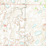 United States Geological Survey Rock Lake SE, ND (1970, 24000-Scale) digital map