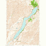 United States Geological Survey Rock Lake, WA (1964, 24000-Scale) digital map