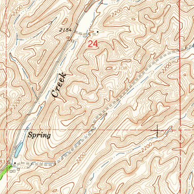 United States Geological Survey Rock Lake, WA (1964, 24000-Scale) digital map