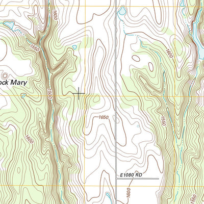 United States Geological Survey Rock Mary, OK (2012, 24000-Scale) digital map