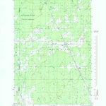 United States Geological Survey Rock, MI (1985, 24000-Scale) digital map