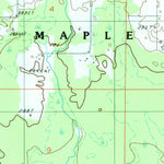 United States Geological Survey Rock, MI (1985, 24000-Scale) digital map
