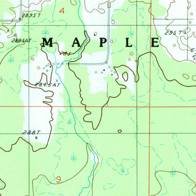 United States Geological Survey Rock, MI (1985, 24000-Scale) digital map