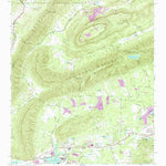 United States Geological Survey Rock Mountain, GA (1967, 24000-Scale) digital map