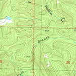 United States Geological Survey Rock Pile Mountain, MO (1980, 24000-Scale) digital map