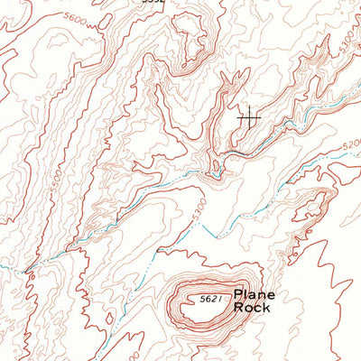 United States Geological Survey Rock Point, AZ (1968, 24000-Scale) digital map