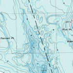 United States Geological Survey Rock Point, MD (1943, 24000-Scale) digital map