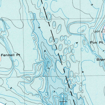 United States Geological Survey Rock Point, MD (1943, 24000-Scale) digital map