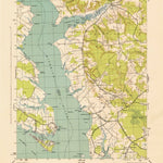 United States Geological Survey Rock Point, MD (1943, 31680-Scale) digital map