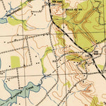 United States Geological Survey Rock Point, MD (1943, 31680-Scale) digital map