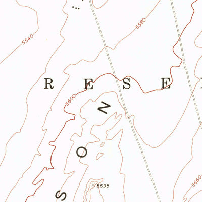 United States Geological Survey Rock Point SW, AZ (1968, 24000-Scale) digital map