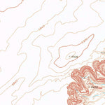 United States Geological Survey Rock Point SW, AZ (1968, 24000-Scale) digital map