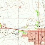 United States Geological Survey Rock Rapids, IA (1971, 24000-Scale) digital map