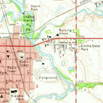United States Geological Survey Rock Rapids, IA (1971, 24000-Scale) digital map