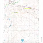 United States Geological Survey Rock River, WY (1955, 24000-Scale) digital map