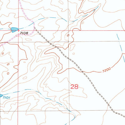United States Geological Survey Rock River, WY (1955, 24000-Scale) digital map
