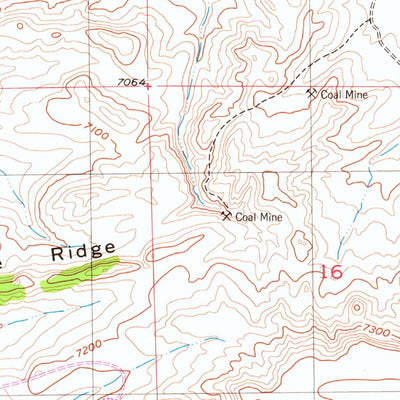 United States Geological Survey Rock River, WY (1955, 24000-Scale) digital map