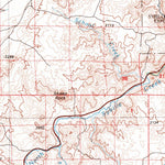 United States Geological Survey Rock River, WY (1982, 100000-Scale) digital map