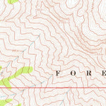 United States Geological Survey Rock Roll Canyon, ID (1967, 24000-Scale) digital map