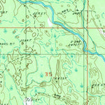 United States Geological Survey Rock SE, MI (1985, 24000-Scale) digital map