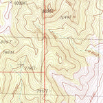 United States Geological Survey Rock Springs Pass, NV (1986, 24000-Scale) digital map