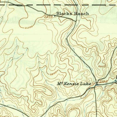 United States Geological Survey Rock Springs, TX (1893, 125000-Scale) digital map