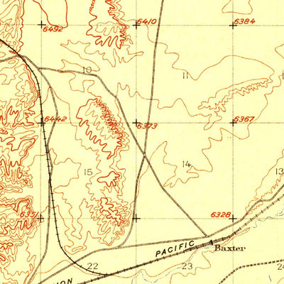 United States Geological Survey Rock Springs, WY (1910, 62500-Scale) digital map