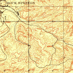 United States Geological Survey Rock Springs, WY (1910, 62500-Scale) digital map