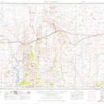 United States Geological Survey Rock Springs, WY-CO-UT (1954, 250000-Scale) digital map