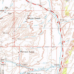 United States Geological Survey Rock Springs, WY-CO-UT (1954, 250000-Scale) digital map