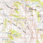 United States Geological Survey Rock Springs, WY-CO-UT (1954, 250000-Scale) digital map