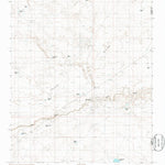 United States Geological Survey Rock Station, AZ (1986, 24000-Scale) digital map